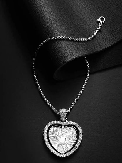 Double Sided Picture  Necklace - Image #1