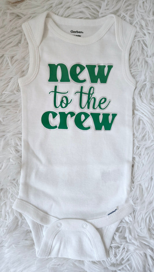 New to the crew bodysuit