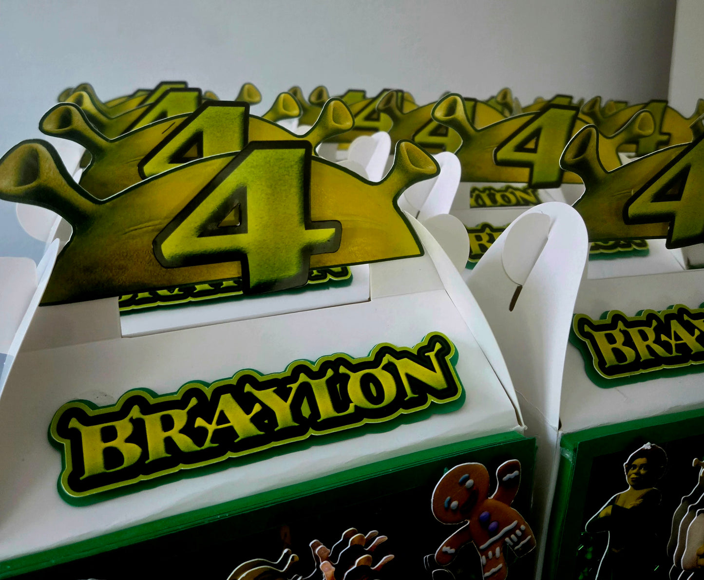 Shrek 3d shaker Boxes