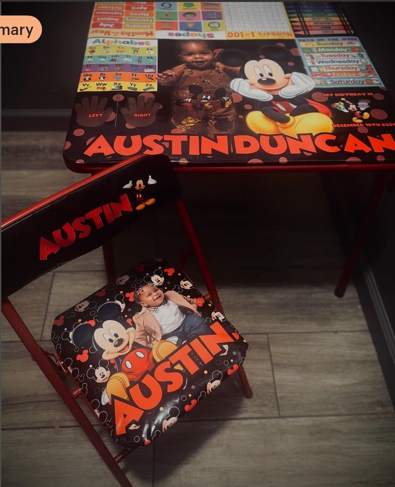 Kids Table and Chair Set