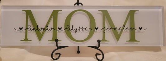 Mom tile plaque