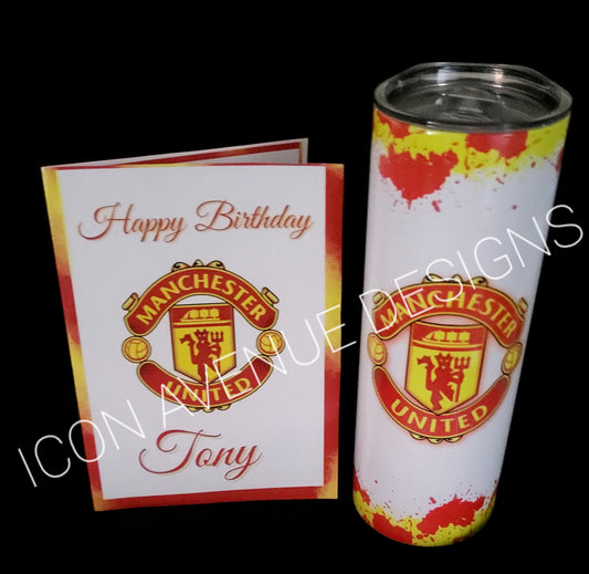 Tumbler with Matching Birthday Card