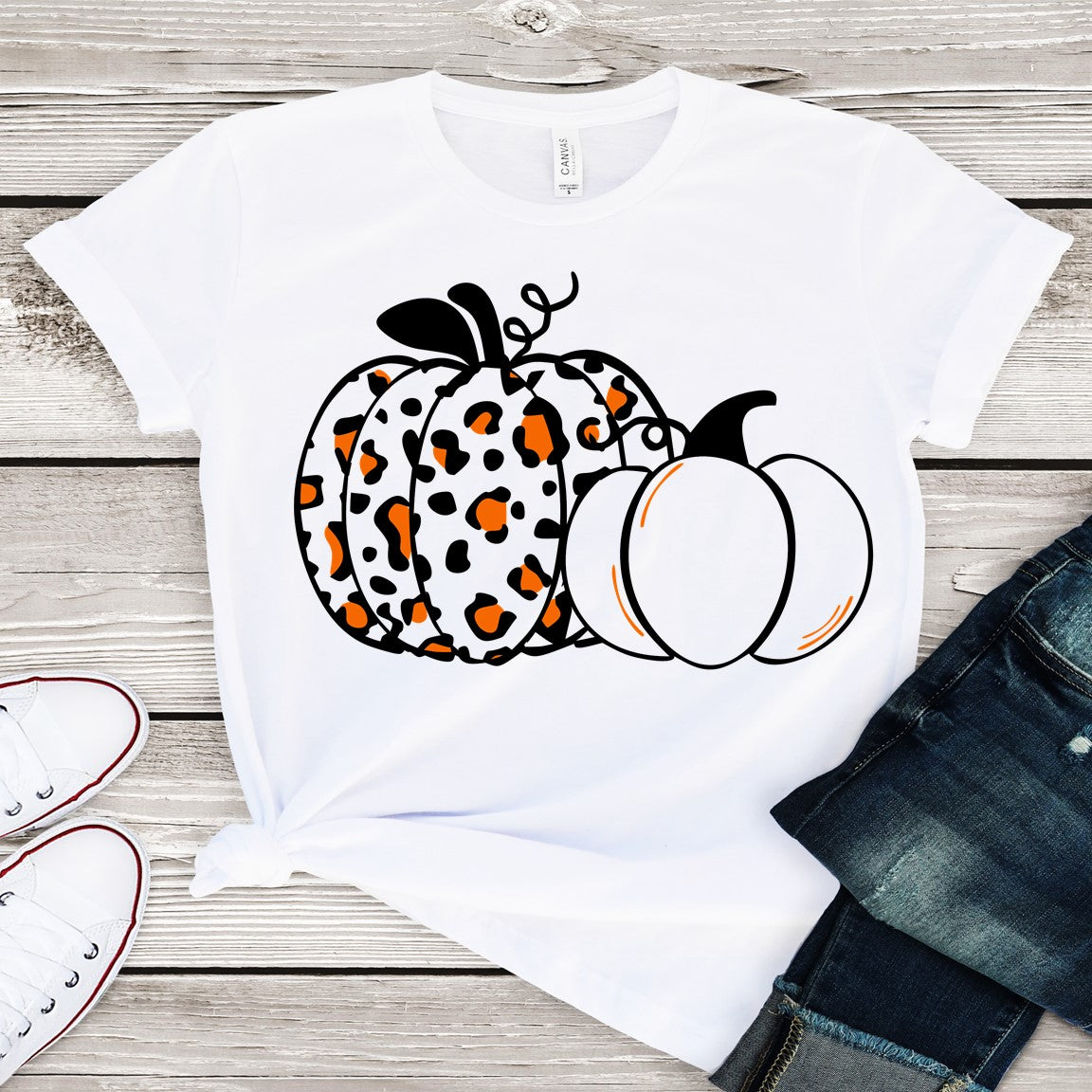 Women's Leopard pumpkin